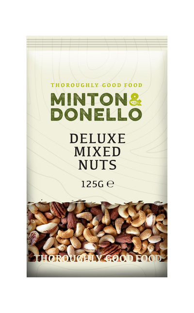 Minton & Donello | Deluxe Mixed Nuts | 125g