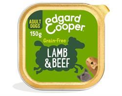 Edgard and Cooper | Lamb & Beef Carrot Beetroot & Apple Tray for Dogs 150g | 150g