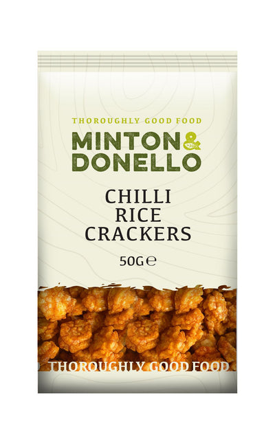 Minton & Donello | Chilli Rice Crackers | 50g