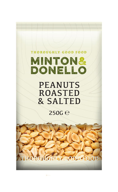 Minton & Donello | Peanuts Roasted & Salted | 250g