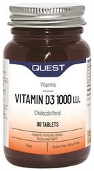 Quest | Vitamin D3 1000 i.u 90 tabs | 90 tablet