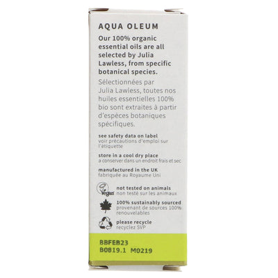 Aqua Oleum | Organic Eucalyptus - Eucalyptus Globulus - S.Africa | 10ml