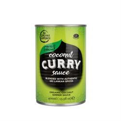 The Coconut Company | Organic Green Coconut Curry Sauce - 400ml BPA-free Can | 400ml