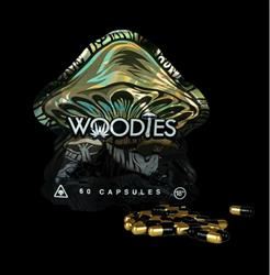 Woodies | Lions Mane & Cordycep Mushroom Mix with Strain Specific Terpenes | 60 capsule