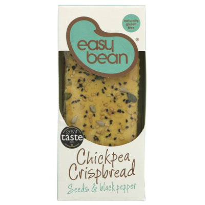 Gluten-free Chickpea Crispbread with Seeds | Handmade in Somerset | Nutty taste & crunch | Perfect for snacking & dipping | No VAT charged