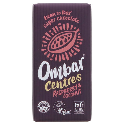 Ombar | Raspberry & Coconut Centre | 35G