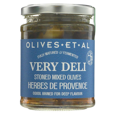 Olives Et Al | Very Deli Herb Pitted Olives | 270G