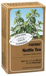 Floradix | Nettle Organic Herbal Tea 15 filterbags | 15bag