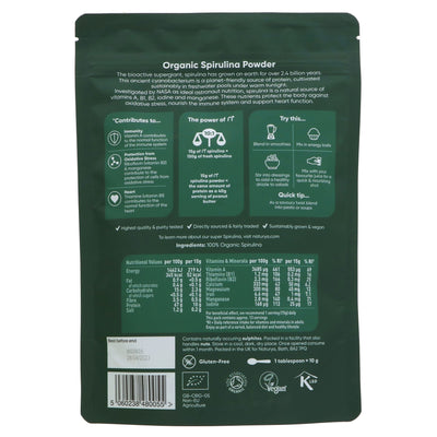 Naturya | Organic Spirulina Powder | 200G