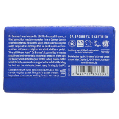 Dr Bronners | Peppermint Castile Bar Soap | 140g