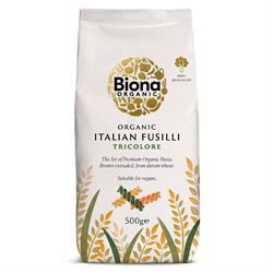 Biona | Biona Organic Fusilli Pasta Tri Colore Bronze 500g | 500g