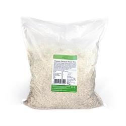 Just Natural Organic | Organic Basmati White Rice 5kg | 5000g