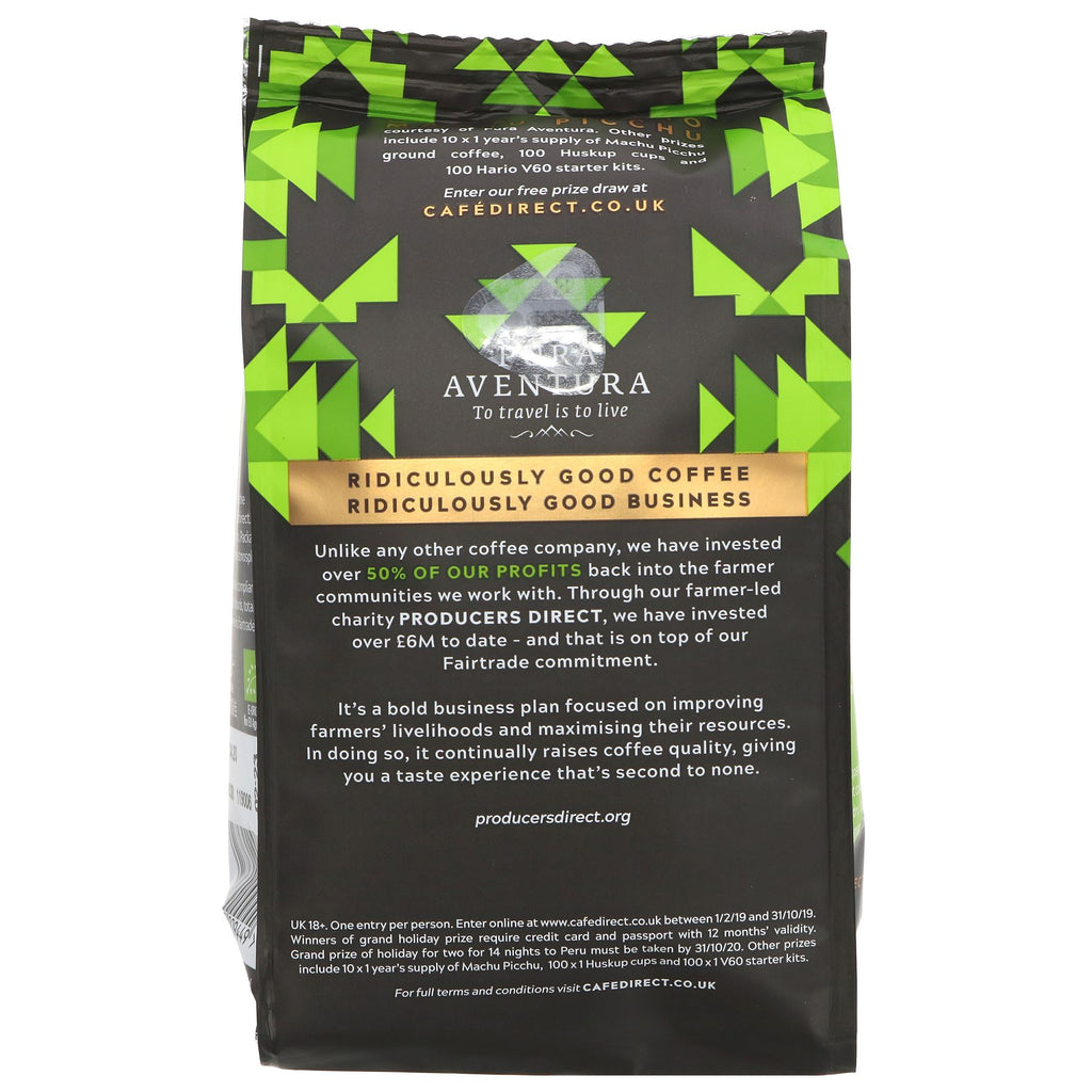 Cafe Direct | Machu Picchu Organic Ground | 227G