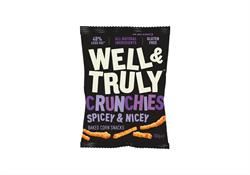 Well and Truly | Spicey & Nicey Crunchies Snack 100g | 100g