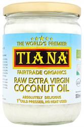 Tiana | TIANA Fairtrade Organics Raw Extra Virgin Coconut Oil UK no.1 | 500ml