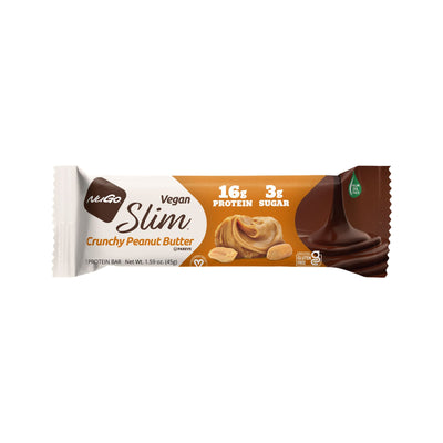 NuGo | Slim Crunchy Peanut Butter | 45g