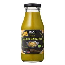 Yakso | Yakso Organic Wok Sauce Coconut & Lemongrass 240ml | 240ml