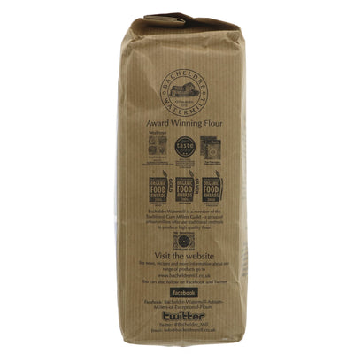 Organic, vegan stoneground white flour - perfect for bread, cakes, and pastries.