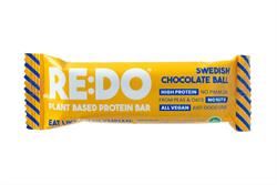 RE:DO |  RE:DO Plant Based High Protein Swedish Chocolate Ball Bar 60g | 60g