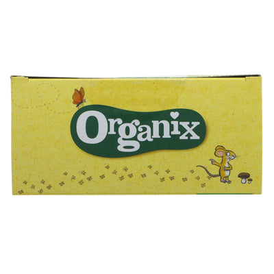 Organic Gruffalo Cocoa & Vanilla biscuits by Organix - scrumptious fun-shaped snacks for little adventurers.