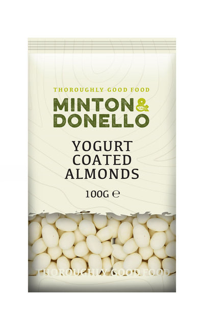 Minton & Donello | Yogurt Coated Almonds | 100g