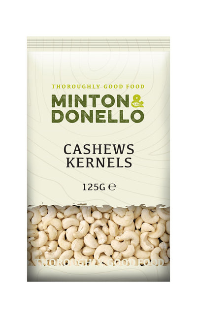 Minton & Donello | Cashews Kernels | 125g