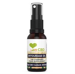 Love CBD | Love CBD 2000mg Entourage Oil | 20ml