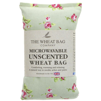 Relax with our handcrafted Wheat Bag Rosebud Sage Unscent. Perfect for cold days or tense muscles. Compliant with British Safety Standards.