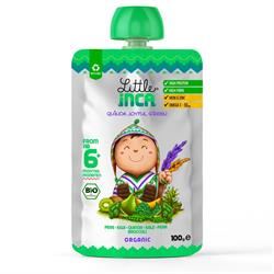 Little Inca | 6m+ Organic Quinoa Joyful Green Puree 100g | 100g