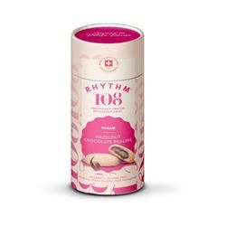 Rhythm 108 | Organic Vegan Hazelnut Chocolate Praline Biscuit Gift Box 195g | 195g