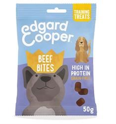 Edgard and Cooper | Dog Training Bites - Beef with Strawberry & Mango 50g | 50g