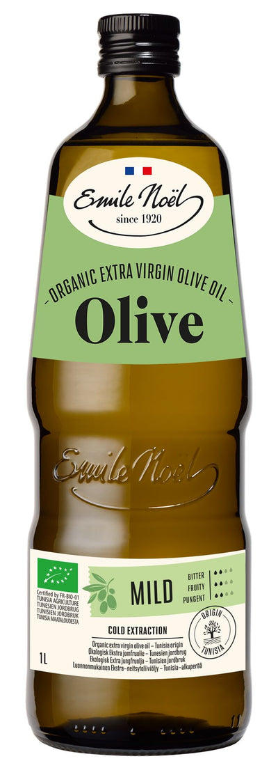 Emile Noel | Organic Extra Virgin Olive oil, Mild | 1ltr