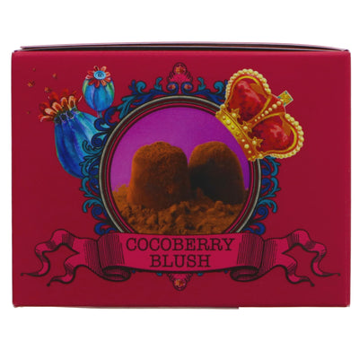 Cocoberry Blush Truffles - Rich & Creamy Vegan Treats with Natural Raspberry Flavor, No Added Sugar.