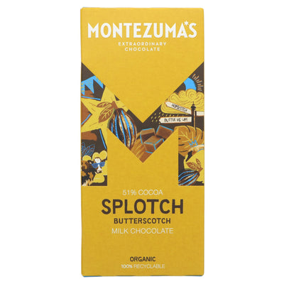 Montezuma's | Splotch Milk Chocolate Bar | 90G