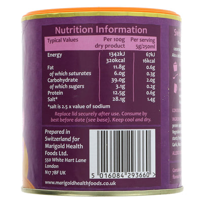 Marigold | Bouillon Powder - Reduced Salt | 150G