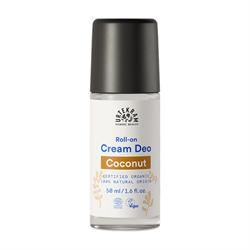 Urtekram | Urtekram Coconut Cream Deodorant Roll On 50ml. Organic | 50ml