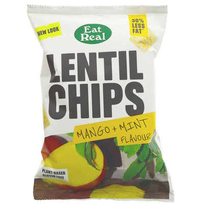 Eat Real | Lentil Chips Mango & Mint | 95g