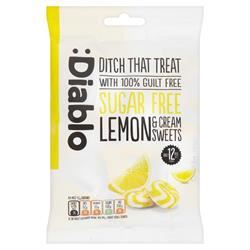 Diablo Sugar Free | Lemon & Cream Sweets 75g | 75g