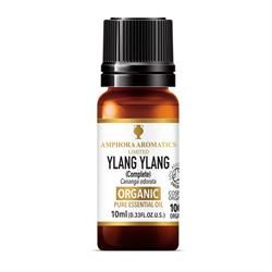 Amphora Aromatics | Ylang Ylang Organic Essential Oil 10ml | 10ml