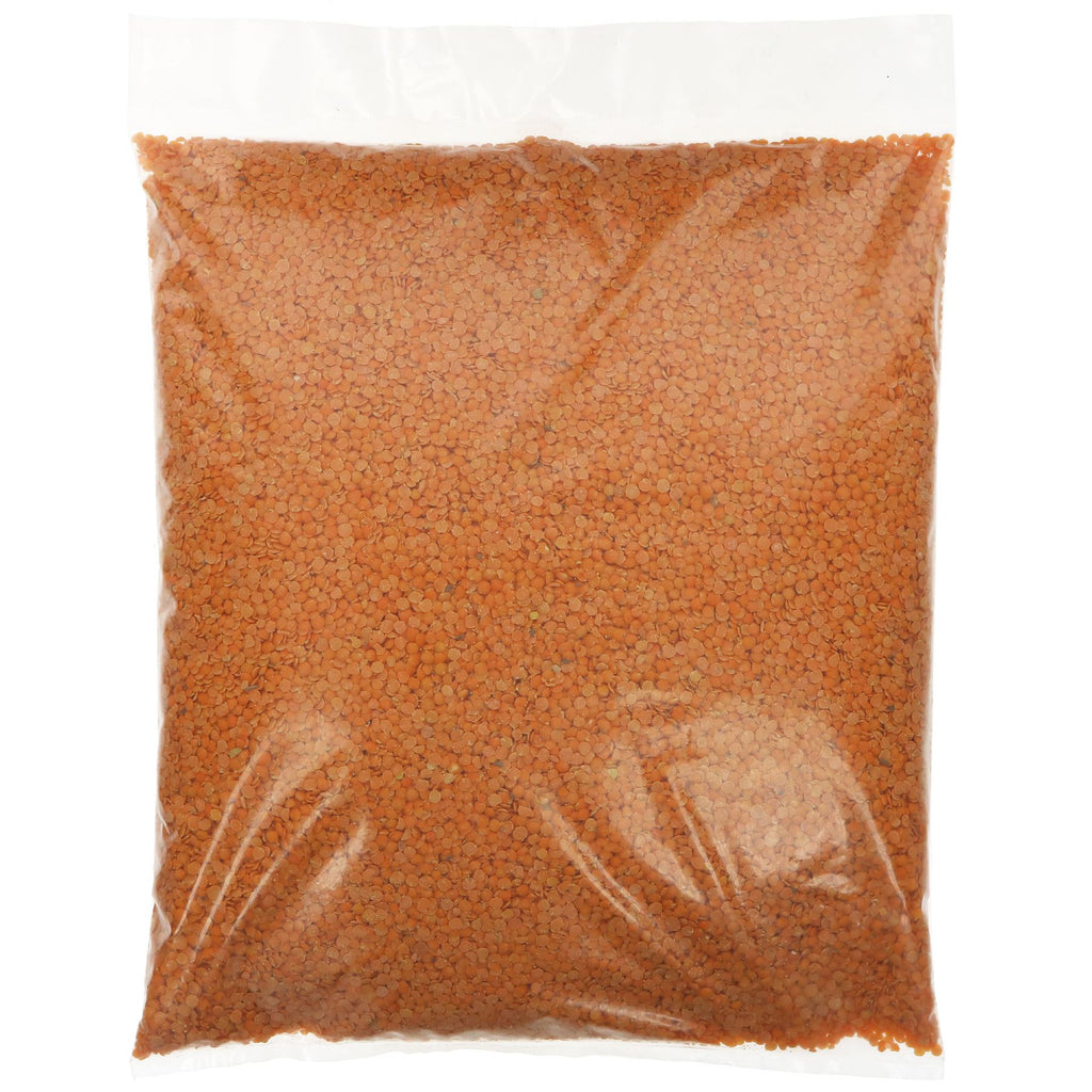 Suma's Red Split Lentils - Vegan, Mineral Rich & Versatile, 3KG.