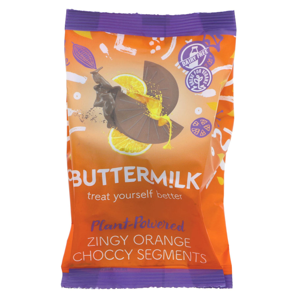 Buttermilk | Zingy Orange Choccy Segments | 100g