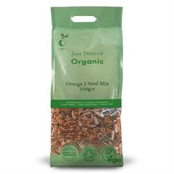 Just Natural Organic | Organic Omega 3 Seed Mix 500g | 500g