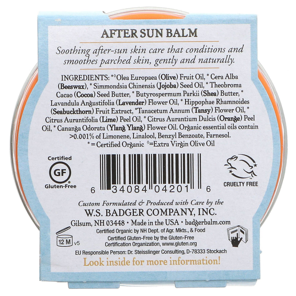 Badger Balm | Aftersun Balm | 56G