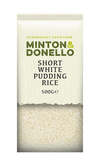 Minton & Donello | Short White Pudding Rice | 500g