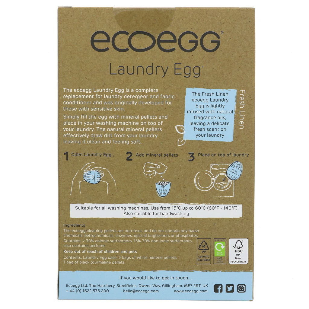 Ecoegg | Laundry Egg - Fresh Linen | 1 Egg