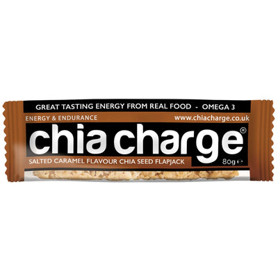 Chia Charge | Salted Caramel Chia Seed Flapjack | 80g