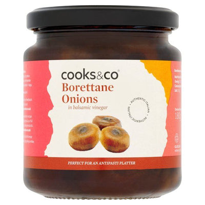 Cooks & Co | Borettane Onions in Balsamic | 280g