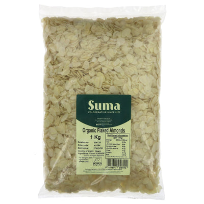 Suma | Almonds, Flaked - Organic | 1 KG