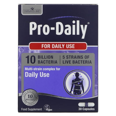 Natures Aid | Pro-daily Probiotic | 30 CAPS