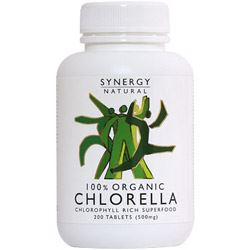 Synergy Natural | Organic Chlorella 200 Tablets | 200 tablet